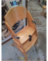 CHAISE HAUTE EN BOIS 