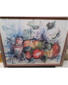 REPRODUCTION NATURE MORTE AQUARELLE 