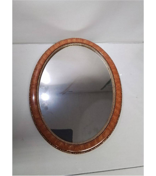 MIROIR OVALE ANCIEN 