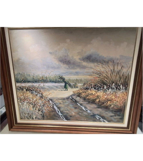 HUILE SUR TOILE JUNKERS