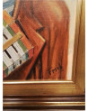 HUILE SUR TOILE CLOWN FRIOB