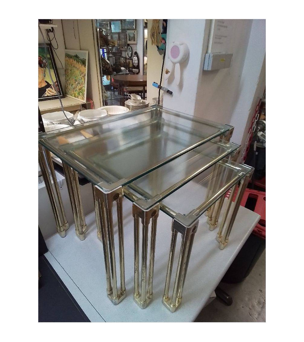 TABLE GIGOGNES VINTAGE DESIGN ITALIEN 