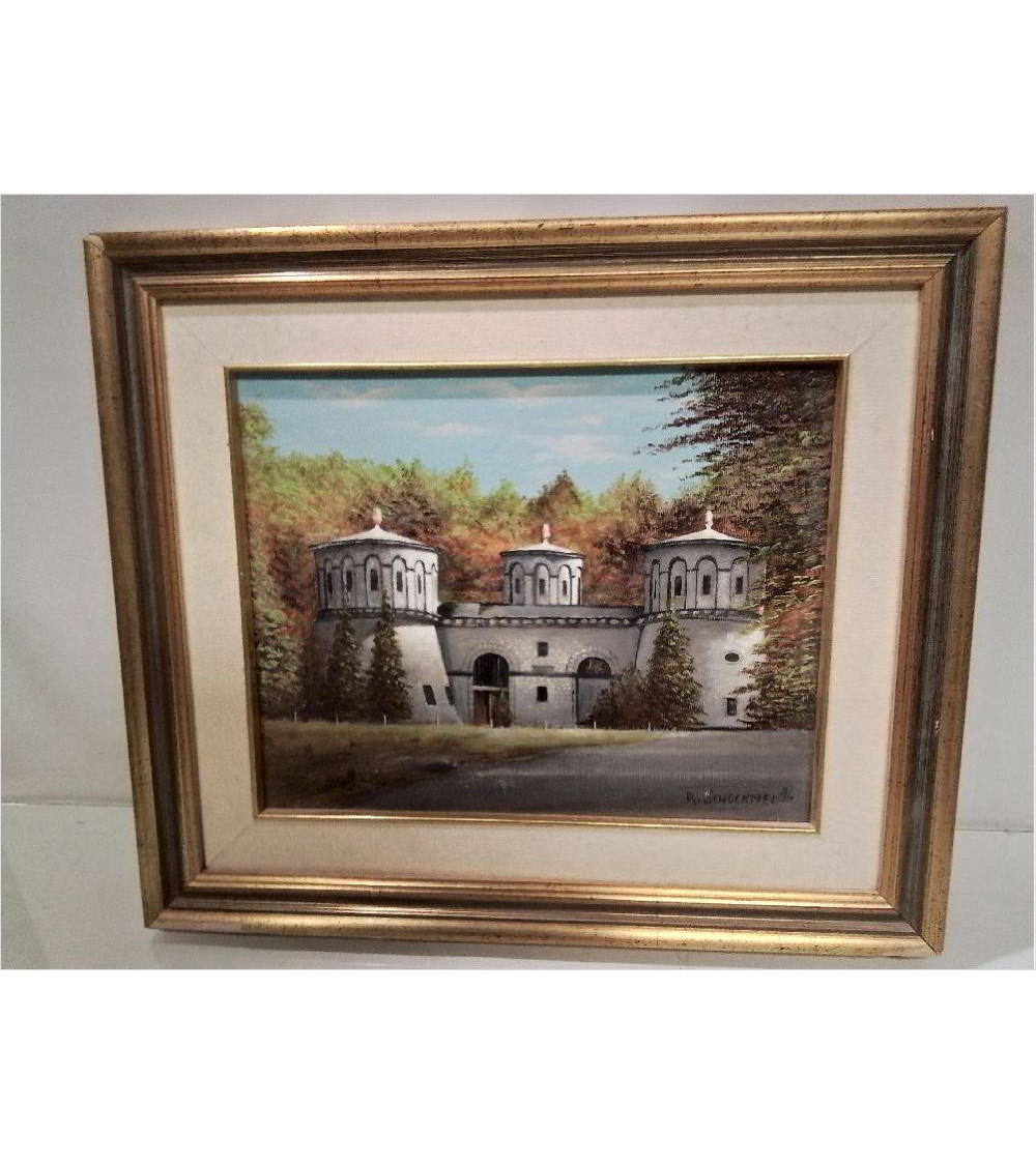 HUILE SUR TOILE 3 GLANDS SCHOCKMEL