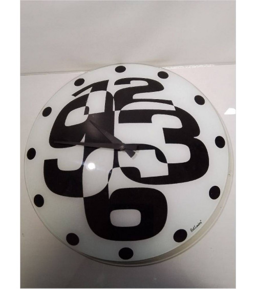 HORLOGE MURALE VERRE BERT...