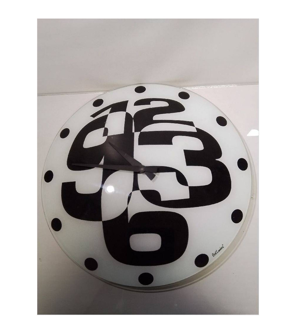 HORLOGE MURALE VERRE BERT LAMBERS