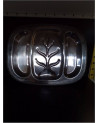 PLATEAU A VIANDE ANGLAIS METAL ARGENTÉ 