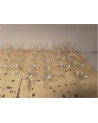 LOT DE VERRES CRISTAL CISELÉ 