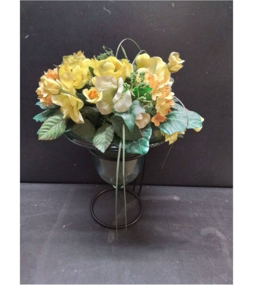 DECO FLEUR JAUNE