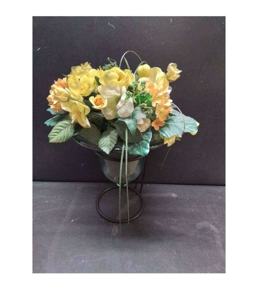DECO FLEUR JAUNE