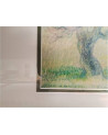 PEINTURE OLIVIERS SIGNEE NORMAND