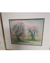 PEINTURE OLIVIERS SIGNEE NORMAND