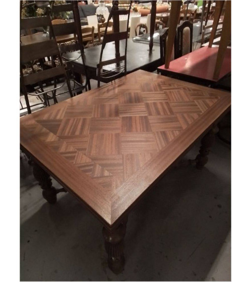 TABLE A MANGER AVEC ALLONGES 