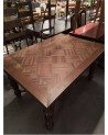 TABLE A MANGER AVEC ALLONGES 