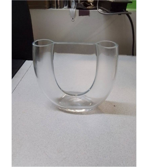 VASE DOUBLE FER A CHEVAL 