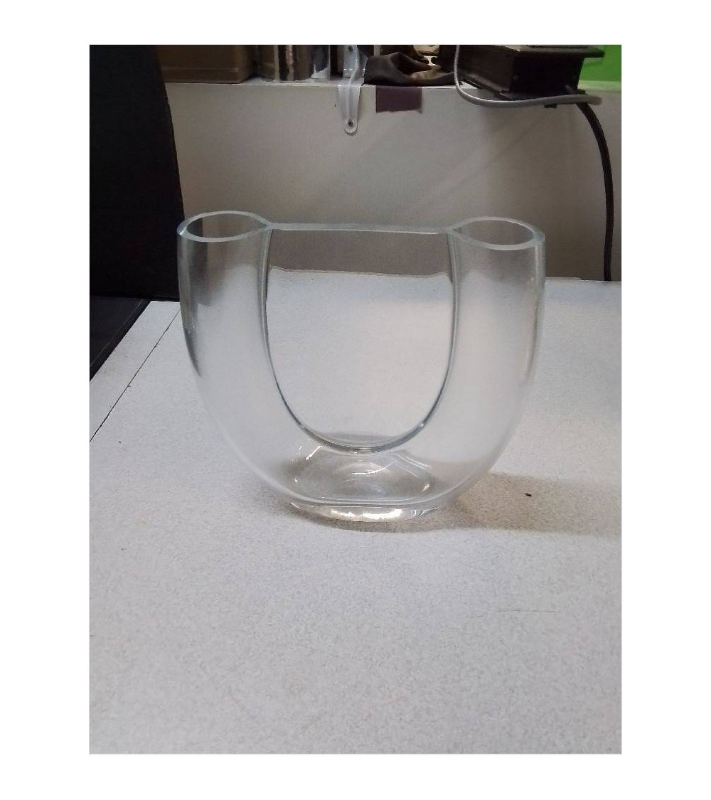 VASE DOUBLE FER A CHEVAL 