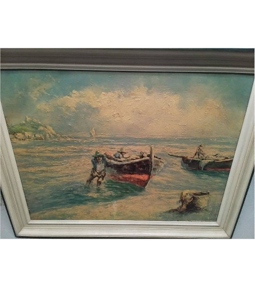 HUILE SUR TOILE BOGOJEVIC...