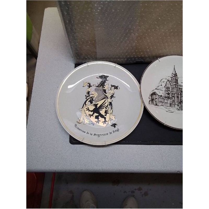 ASSIETTE COLLECTION LUXEMBOURG LA PIECE 