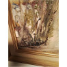 HUILE SUR TOILE VUE CATHÉDRALE SIGNÉ