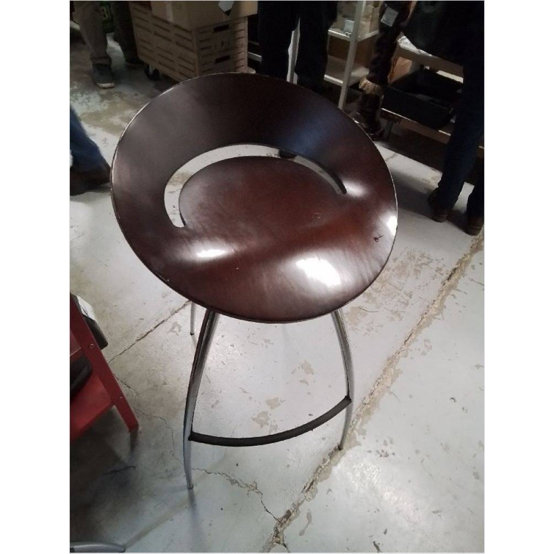 TABOURET PIVOTANT BOIS