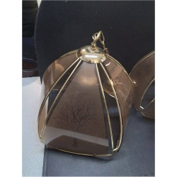 SUSPENSION VERRE A FACETTES