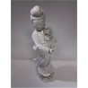 STATUETTE PORCELAINE CHINOISE EN L’ETAT