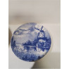ASSIETTE DECO VILLEROY ET BOCH BLEU