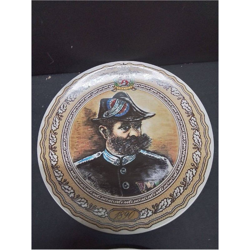 ASSIETTE VILLEROY ET BOCH POLICE