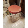 TABOURET VINTAGE ROUGE