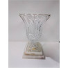 VASE CRISTAL SOCLE ONYX
