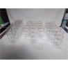 SERVICE DE VERRES DECO DORÉE 