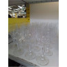 LOT DE VERRES CISELÉS 