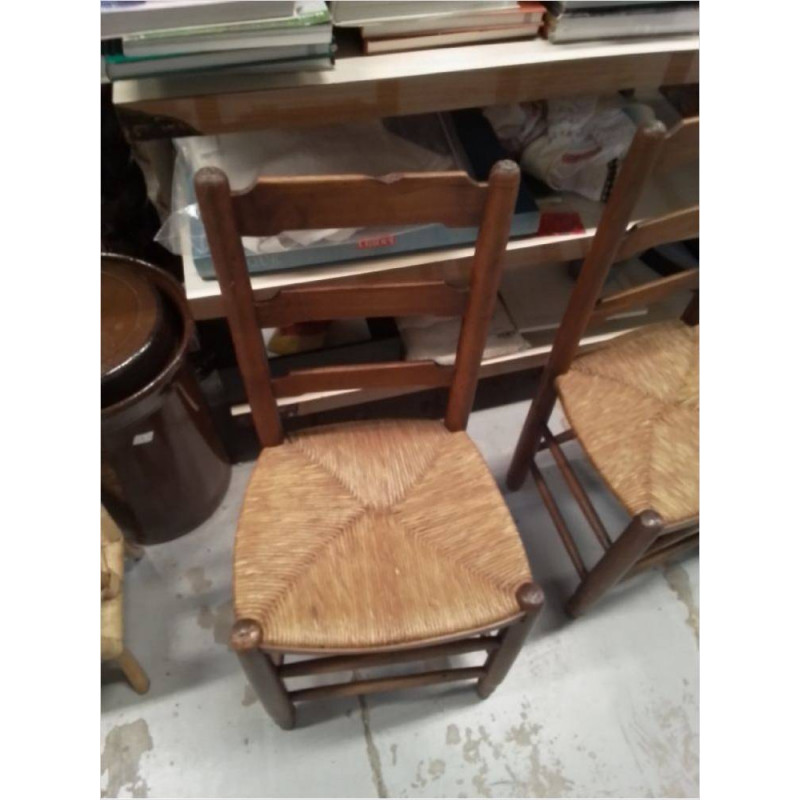 CHAISE ENFANT ASSISE PAILLEE 