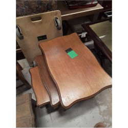 LOT TABLE GIGOGNES EN CHENE 