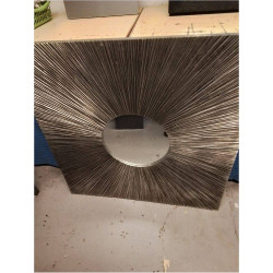 MIROIR MODERNE SOLEIL GRIS