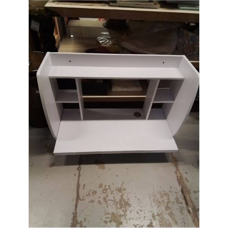 BUREAU A SUSPENDRE BLANC