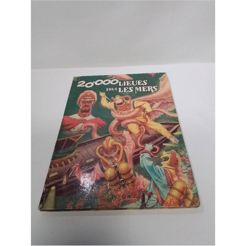 LIVRE 20000 LIEUES SOUS LES MER 