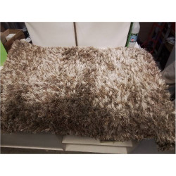 TAPIS MODERNE BRUN LIGNE...