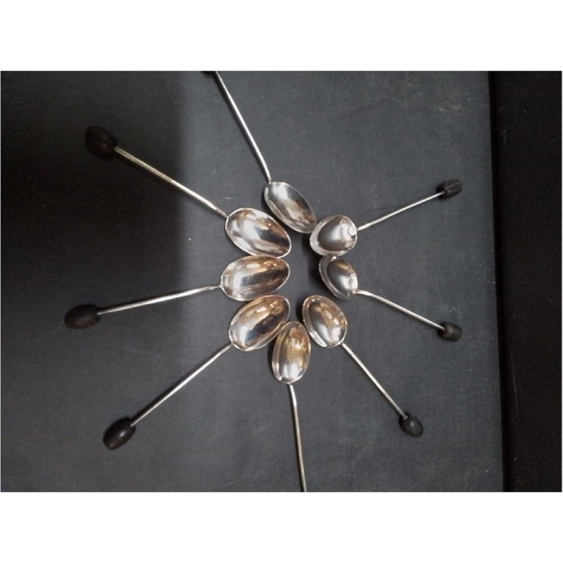LOT CUILLÈRES ARGENT SAGLIER FRERES 