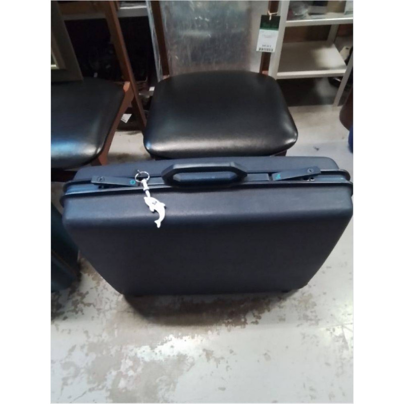 VALISE SAMSONITE BLEUE  + CLE