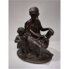 DÉCORATION BRONZE SIGNÉE MAX BOURGEOIS 