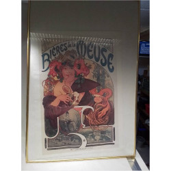 AFFICHE BIERE DE LA MEUSE 