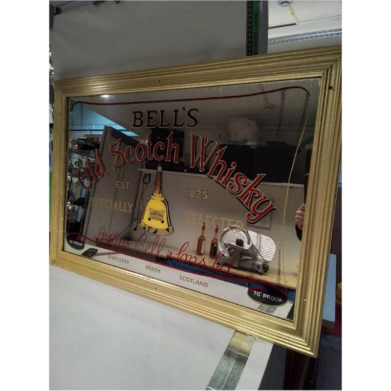 MIROIR PUBLICITAIRE WHISKY 