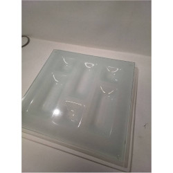 PLAT DÉCORATIF EN VERRE 
