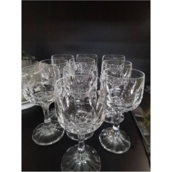 SERVICE VERRES CRISTAL VILLEROY ET BOCH 