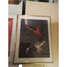 PEINTURE AFRICAINE SOUS VERRE