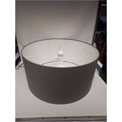 SUSPENSION TISSU GRIS GRAND...