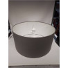 SUSPENSION TISSU GRIS GRAND MODÈLE 