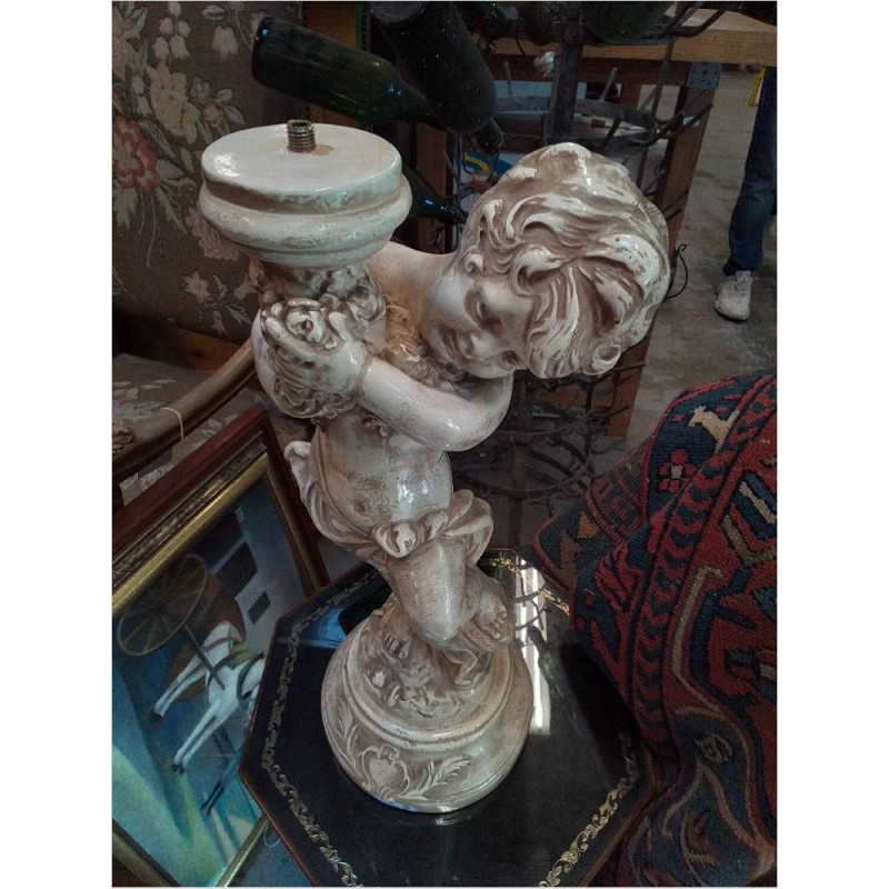 DÉCORATION ITALIENNE CHÉRUBIN EN L\'ÉTAT 