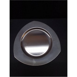 LOT D\'ASSIETTES  INOX...