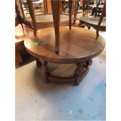 TABLE BASSE RONDE EN BOIS